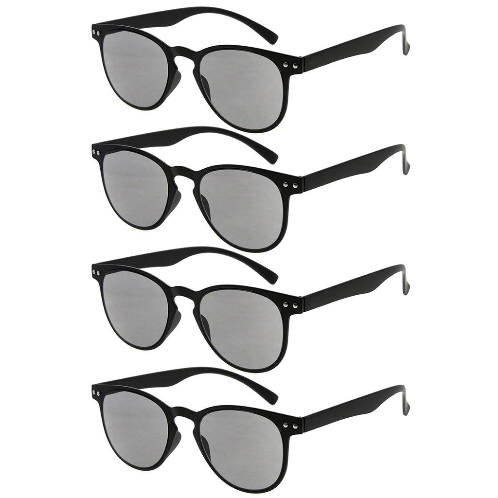 4 Pack Round Reading Glasses R060eyekeeper.com
