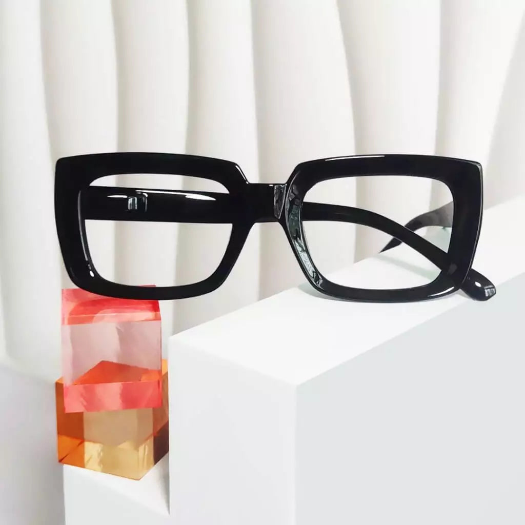 Eleganti Occhiali da lettura design Montatura spessa R9107-1