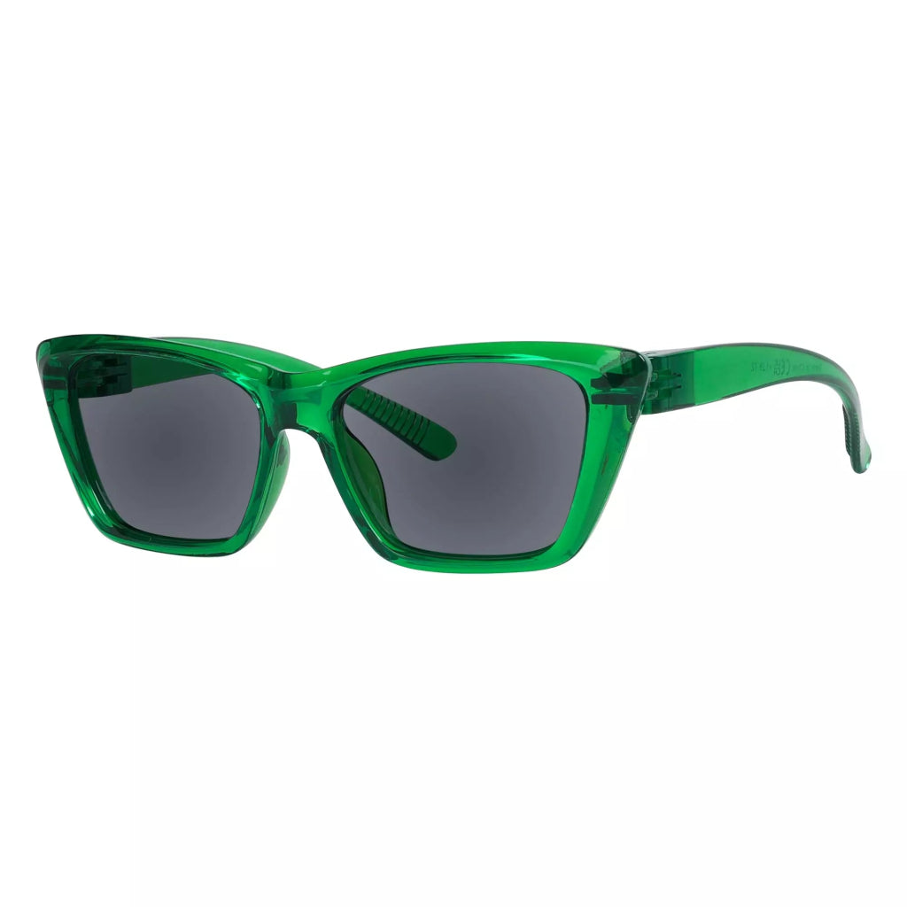 Cat - eye Polarized Sunglasses Screwless Metalless Spring Hinges R2514PLeyekeeper.com
