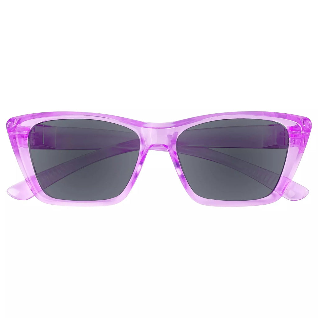 Cat - eye Polarized Sunglasses Screwless Metalless Spring Hinges R2514PLeyekeeper.com