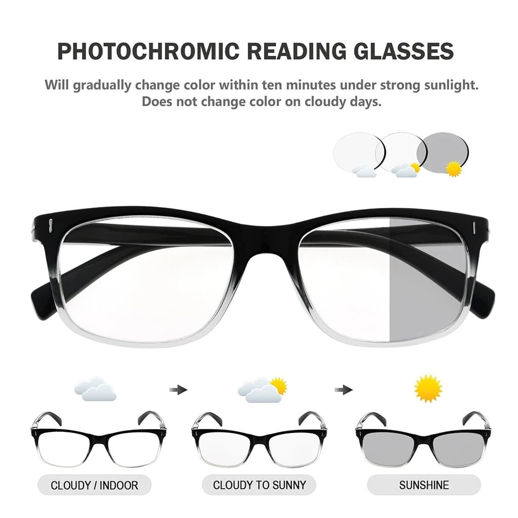 Classic Transition Photochromic Reading Glasses BSR150eyekeeper.com