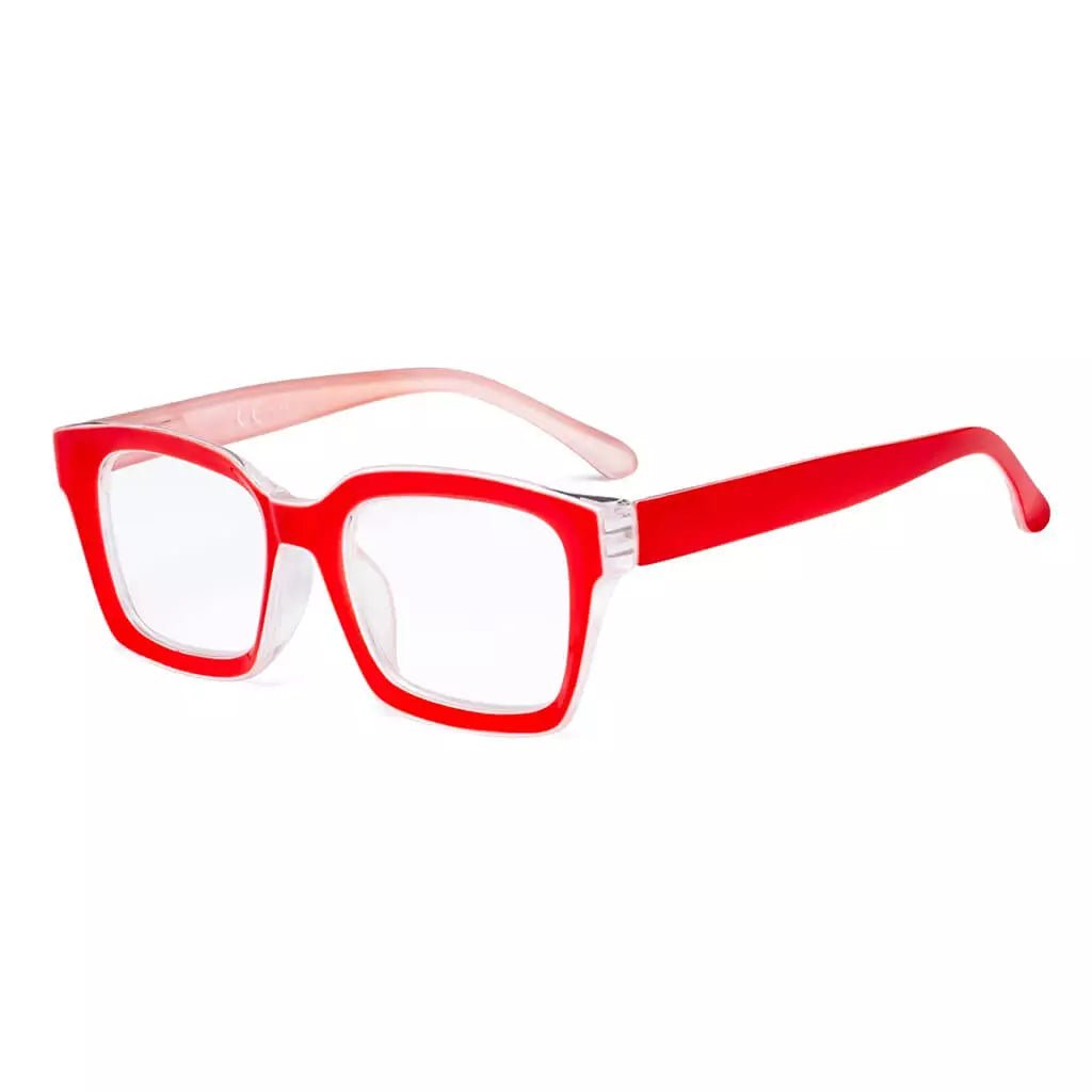 Fashion Square Design Reading Glasses Thicker Frame Readers R9106eyekeeper.com