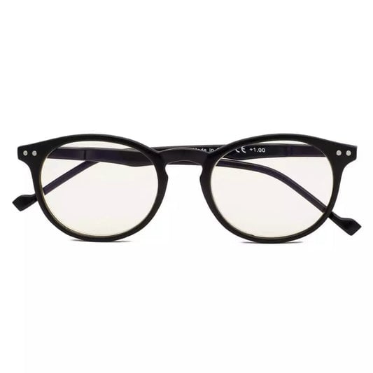 Stylish Chic Oval Blue Light Computer Reading Glasses 1 - CG071eyekeeper.com