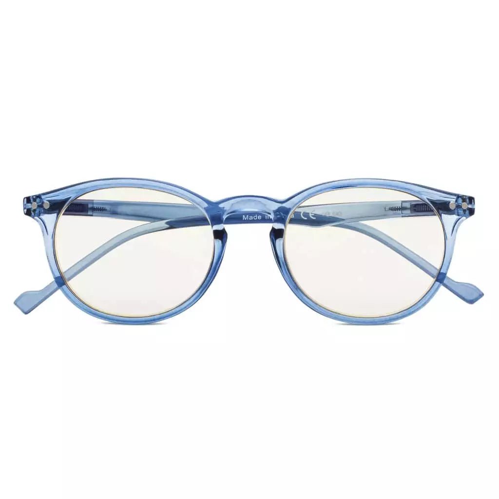 Stylish Chic Oval Blue Light Computer Reading Glasses 1 - CG071eyekeeper.com