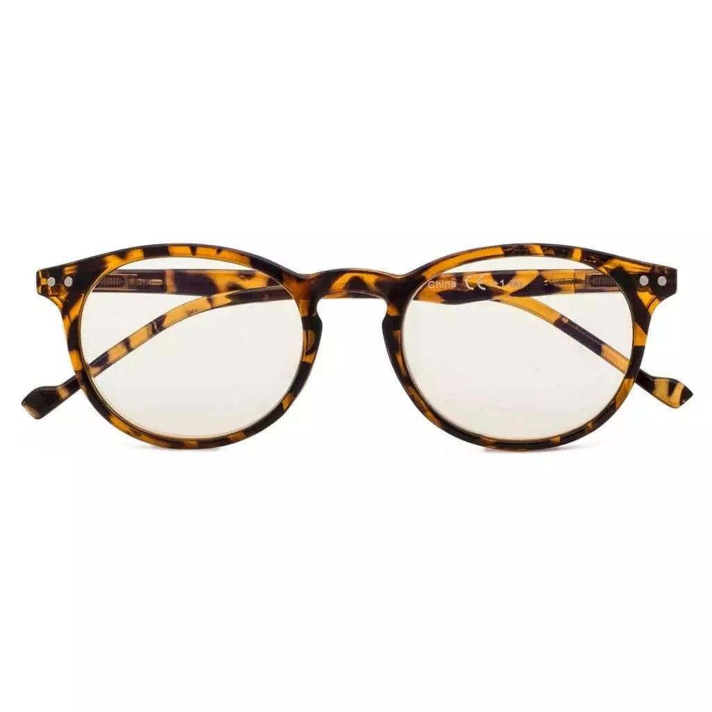 Stylish Chic Oval Blue Light Computer Reading Glasses 1 - CG071eyekeeper.com