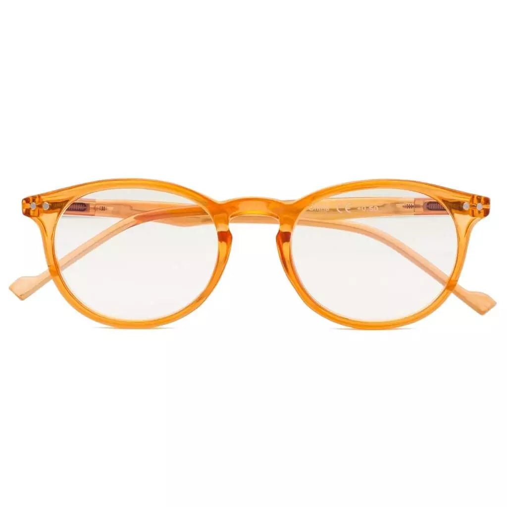Stylish Chic Oval Blue Light Computer Reading Glasses 1 - CG071eyekeeper.com
