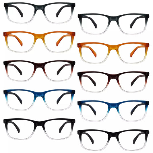 10 Pack Classic Transition Reading Glasses Photochromic Readers BSR150eyekeeper.com