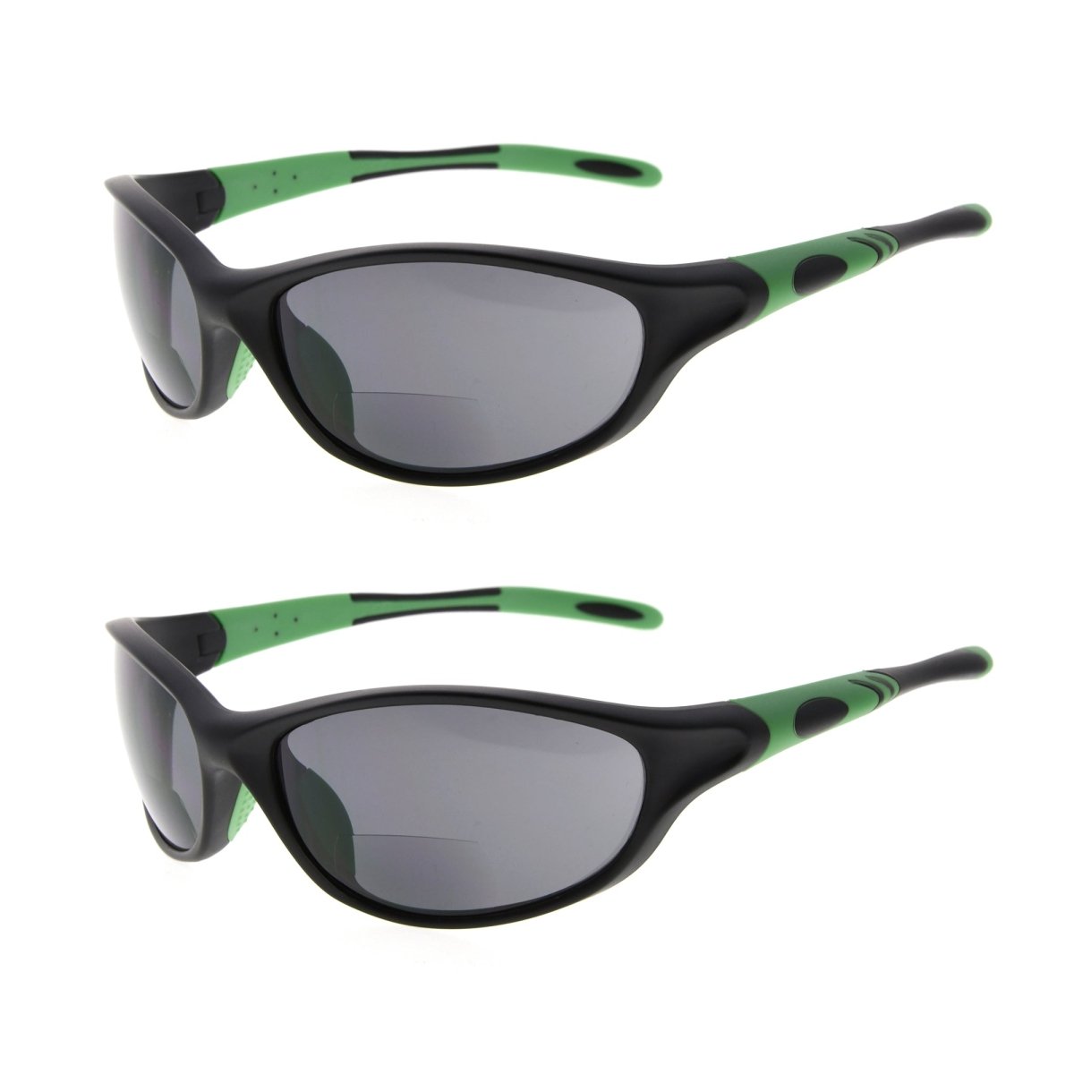 2 Pack Trendy Chic Sport Bifocal Reading Sunglasses SG905eyekeeper.com