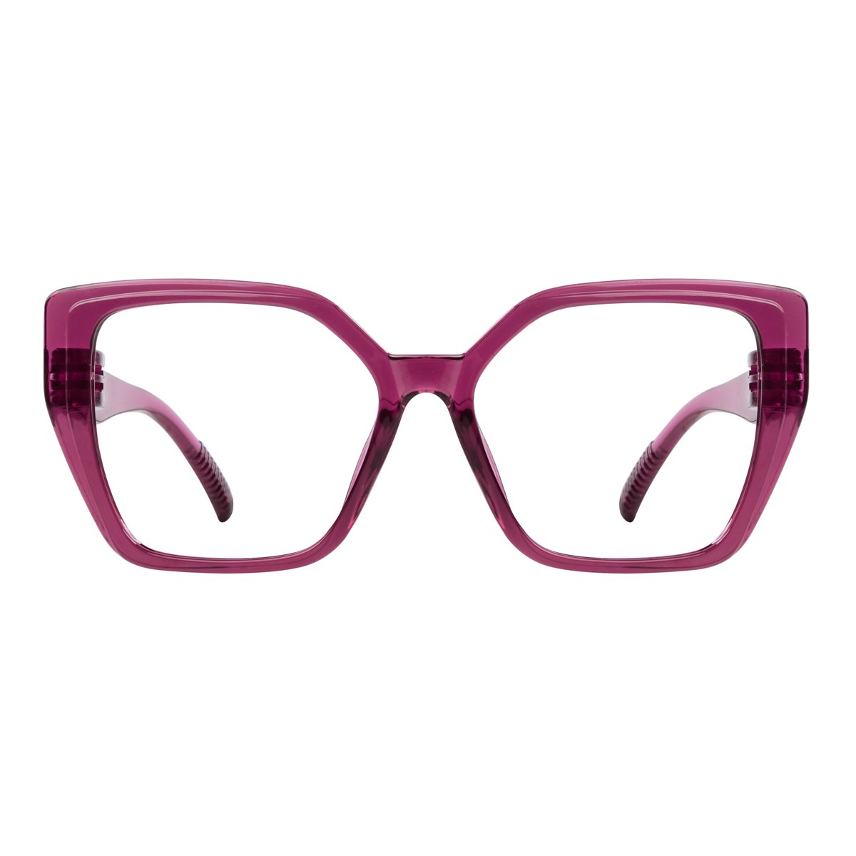 30% Blue Light Blocking Glasses Oversized Metalless Screwless R2314 - B15eyekeeper.com