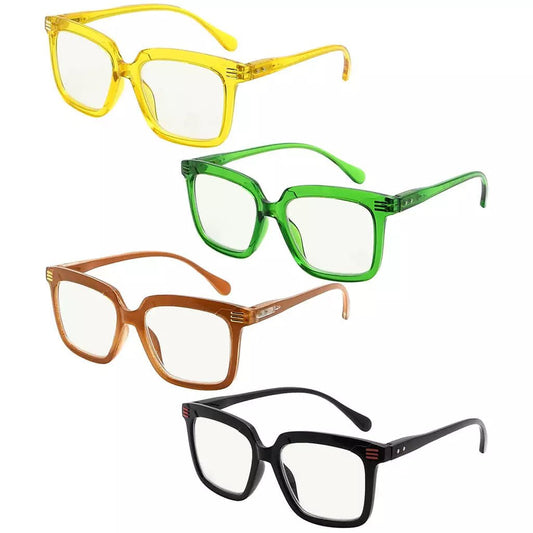 4 Pack Chic Progressive Multifocus Reading Glasses M2108eyekeeper.com