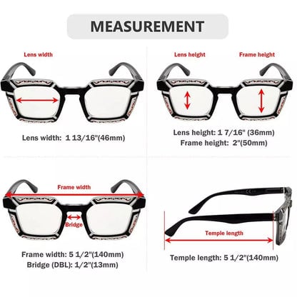 4 Pack Floral Pattern Design Multifocus Readers M2106eyekeeper.com