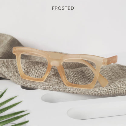 4 Pack Funky Unique Reading Glasses Chic Frosted Readers R2019eyekeeper.com