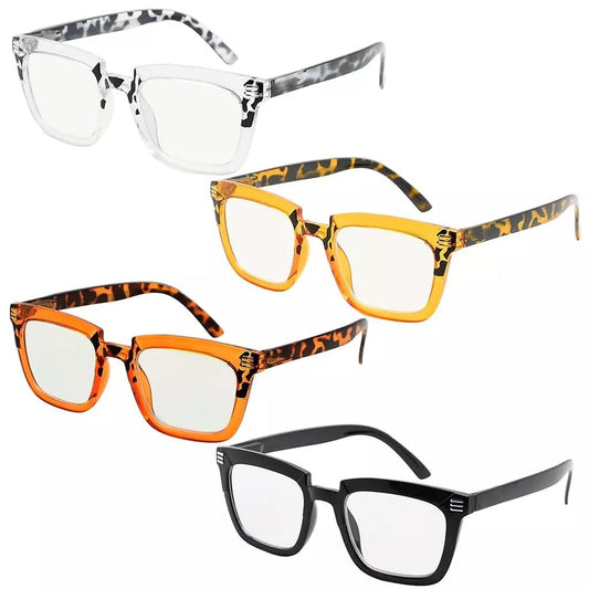 4 Pack Rectangle Progressive Multifocal Readers M2109eyekeeper.com