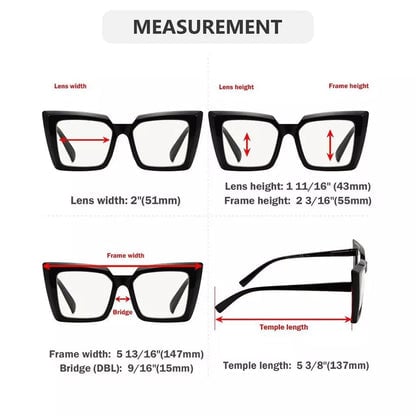 5 Pack Chic Progressive Multifocus Reading Glasses M2141eyekeeper.com