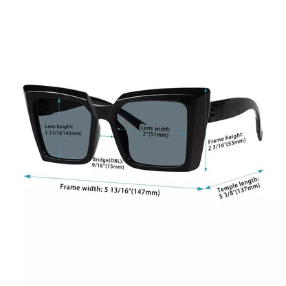 6 Pack Metalless Screwless Spring Hinge Sunglasses NR2141Seyekeeper.com