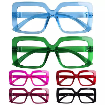 6 Pack Oversized Screwless Metalless Reading Glasses R2311eyekeeper.com