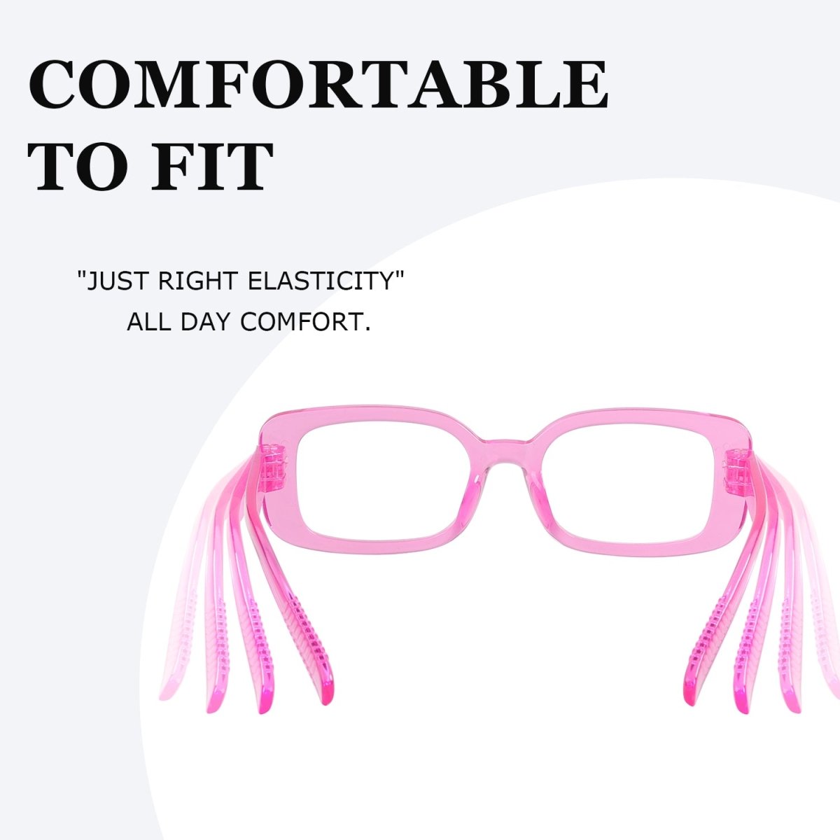 6 Pack Rectangle Screwless Metalless Reading Glasses R2502eyekeeper.com