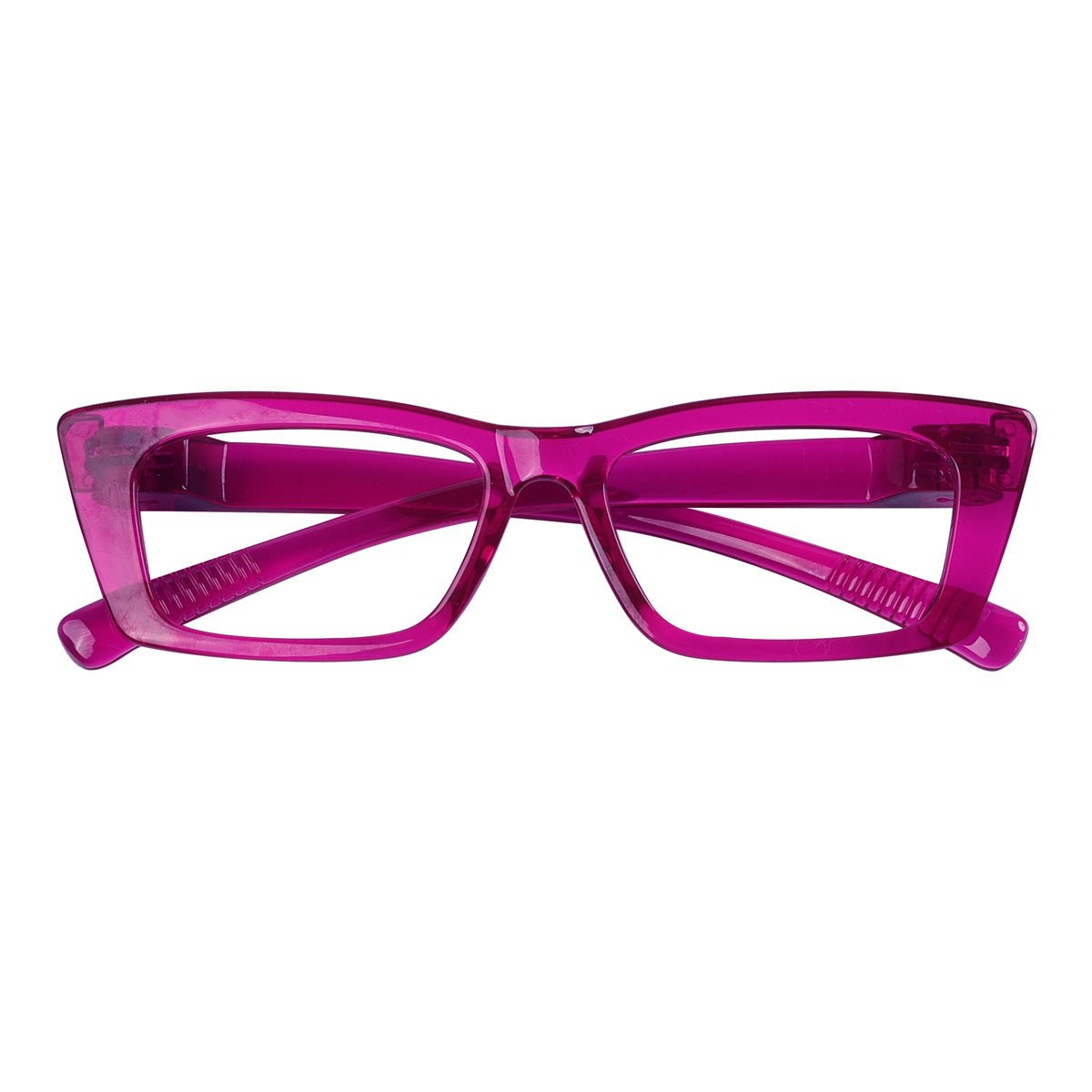 Cat - eye 30% Blue Light Blocking Metalless Screwless Eyeglasses R2501 - B15eyekeeper.com