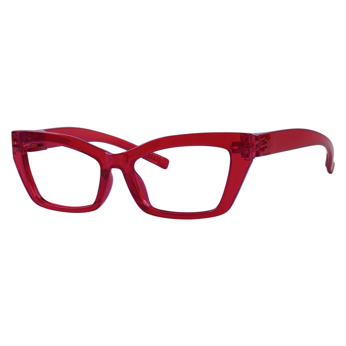 Cat - eye 30% Blue Light Blocking Metalless Screwless Eyeglasses R2516 - B15eyekeeper.com