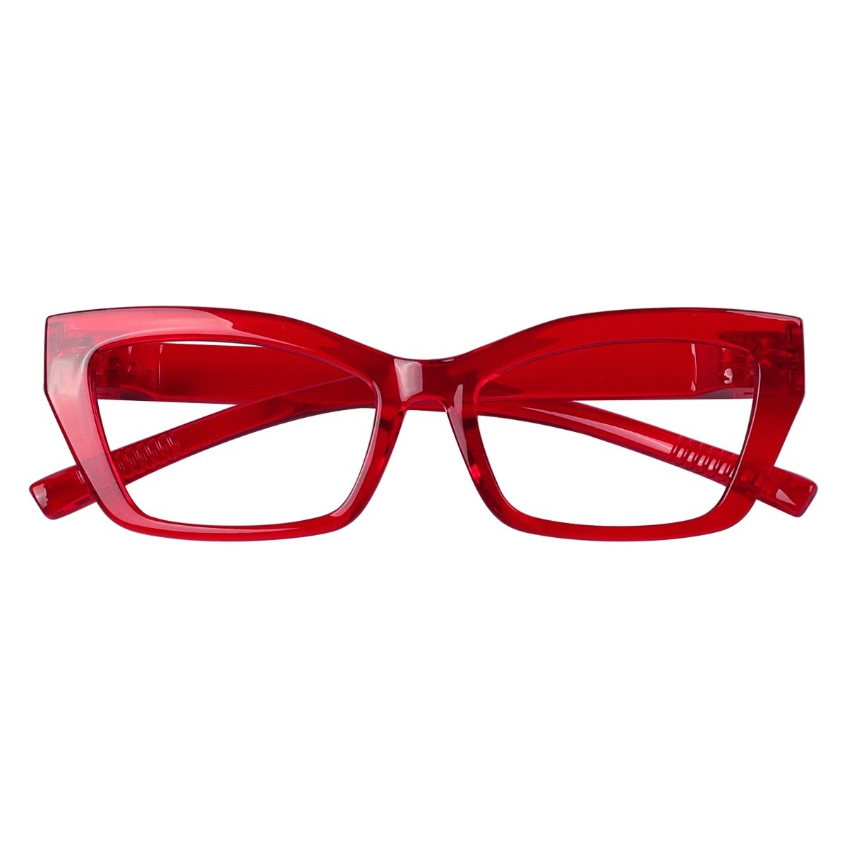 Cat - eye 30% Blue Light Blocking Metalless Screwless Eyeglasses R2516 - B15eyekeeper.com