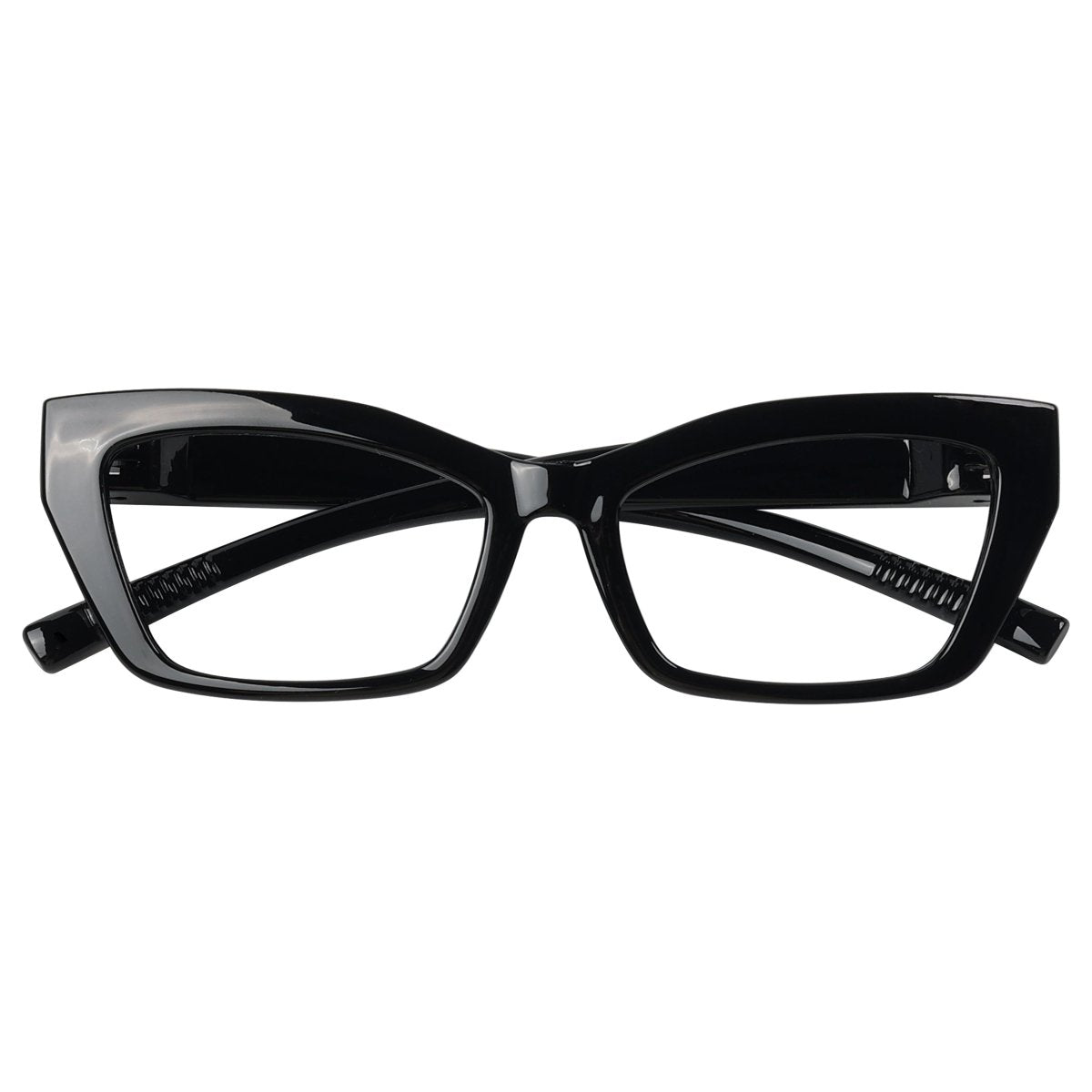 Cat - eye 30% Blue Light Blocking Metalless Screwless Eyeglasses R2516 - B15eyekeeper.com