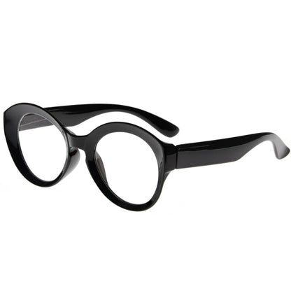 Stylish Thicker Frame Round Reading Glasses R2004