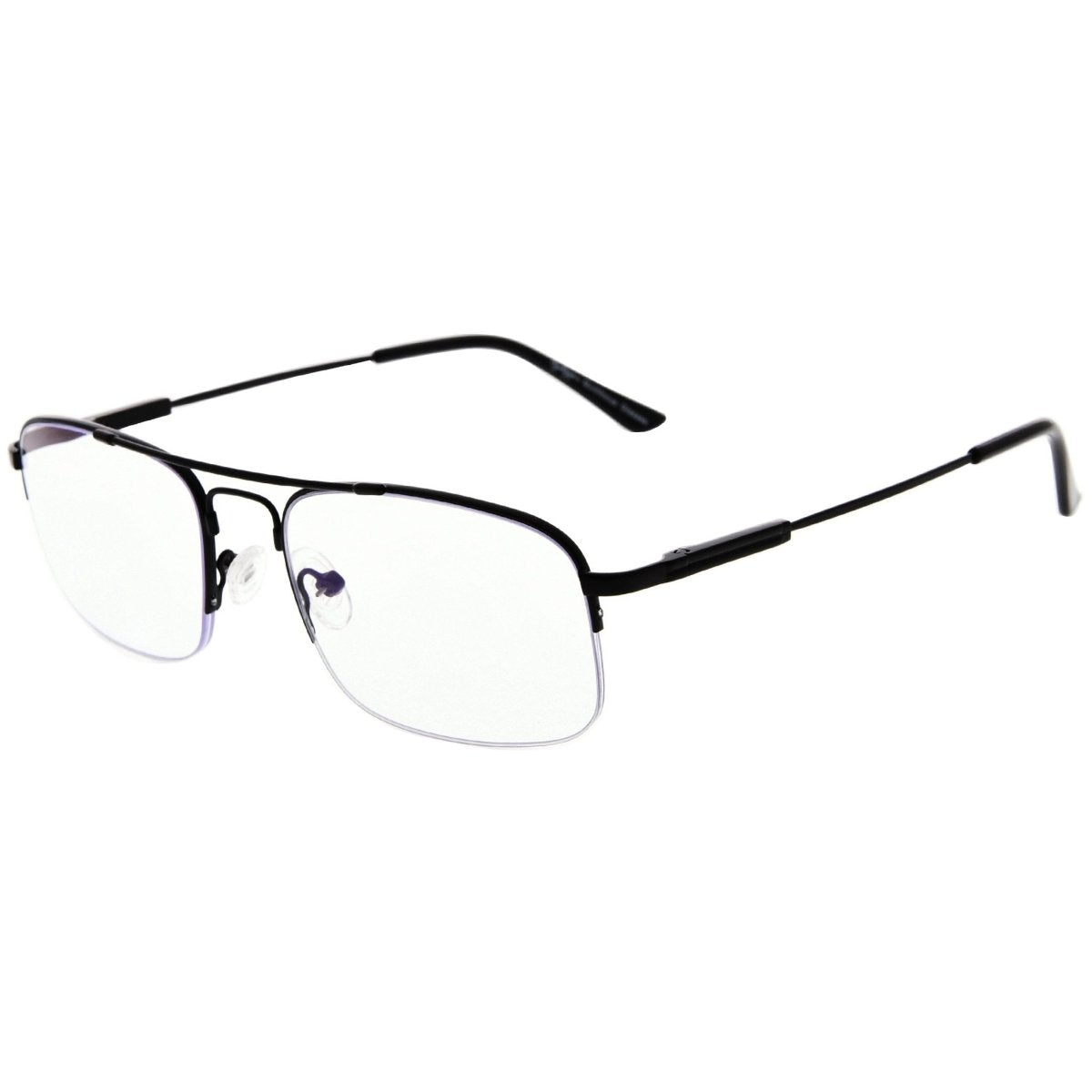 Rectangle Multifocus Progressive Readers Black M1706