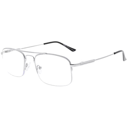 Half - rim Pilot Progressive Multifocus Reading Glasses M1706eyekeeper.com