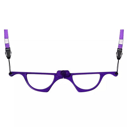 Handhold Magnifier Folding Reading Glasses Metalless Screwless Readers with Neck Strap NR153eyekeeper.com