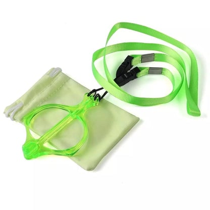 Handhold Magnifier Folding Reading Glasses Metalless Screwless Readers with Neck Strap NR153eyekeeper.com