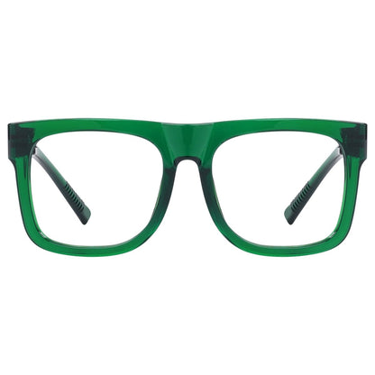 Large Frame 30% Blue Light Blocking Metalless Screwless Glasses R2316 - B15eyekeeper.com