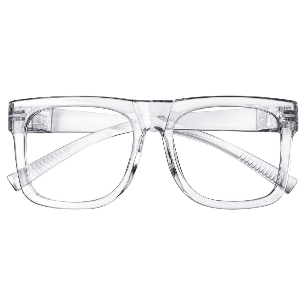 Large Frame 30% Blue Light Blocking Metalless Screwless Glasses R2316 - B15eyekeeper.com