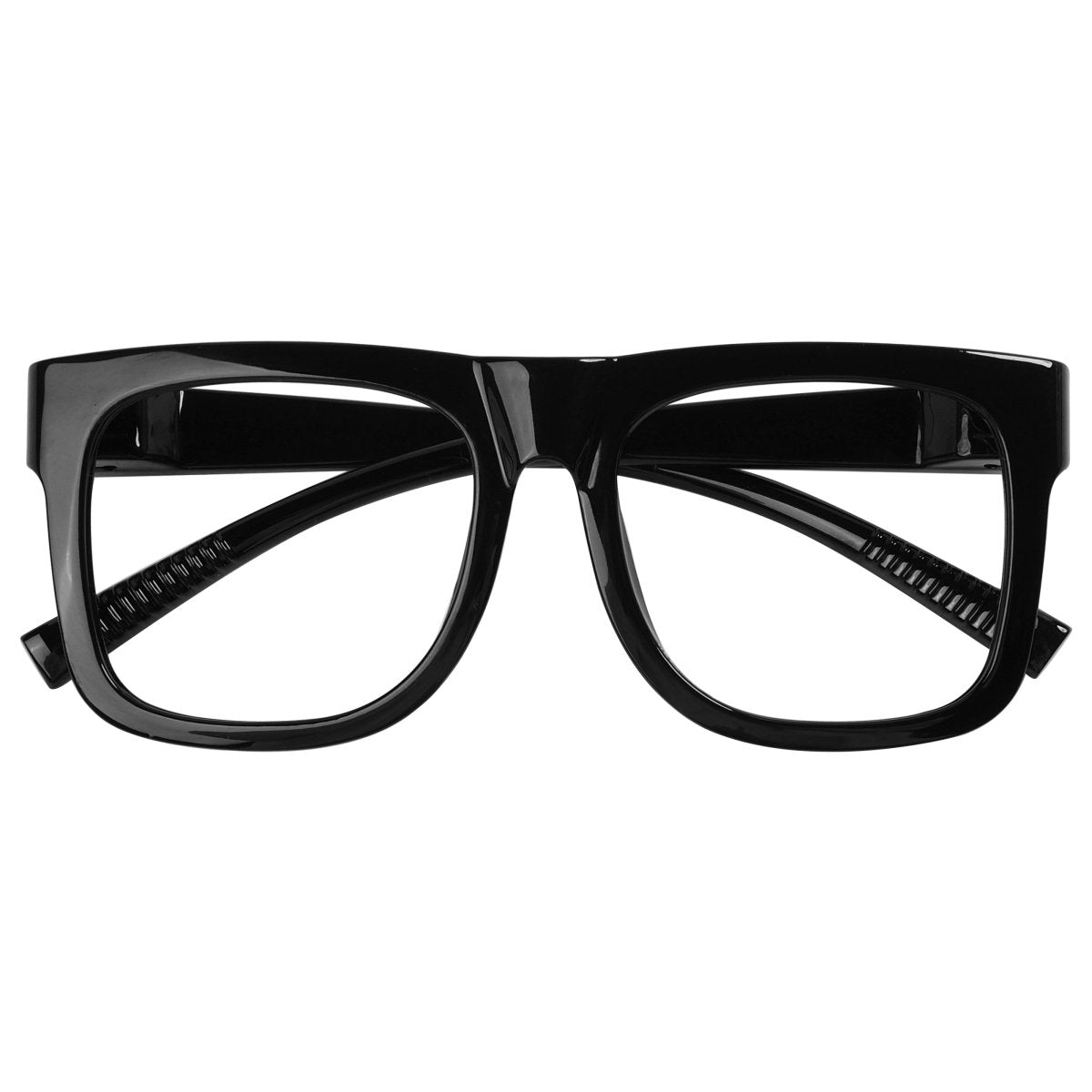 Large Frame 30% Blue Light Blocking Metalless Screwless Glasses R2316 - B15eyekeeper.com