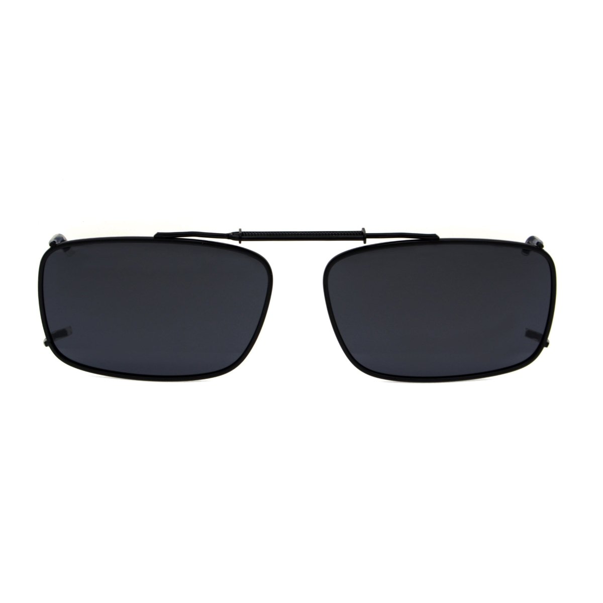 Metal Frame Polarized Lens Clip on Sunglasses C61(54MMx34MM)eyekeeper.com