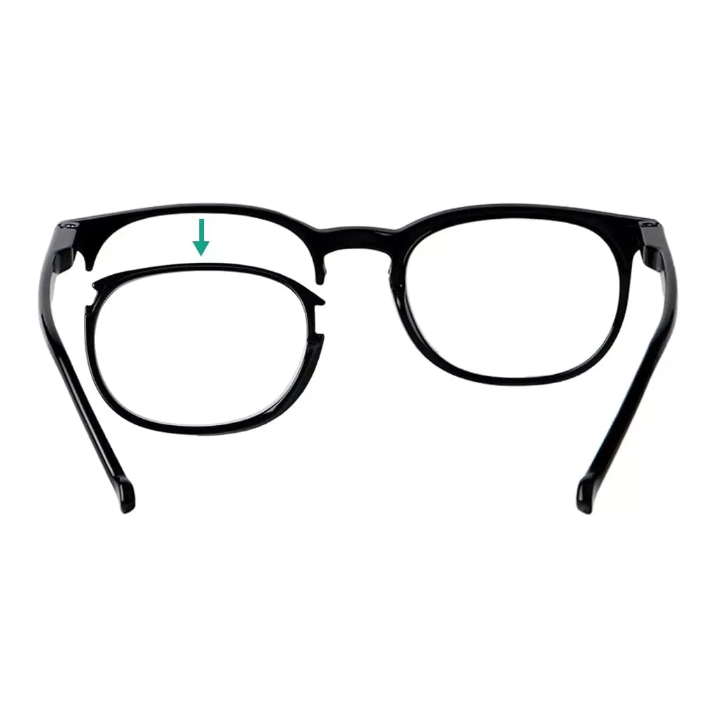 (Must Buy Both Eye) Reading Glasses with Different Strength for Each Eye PR001 (Black)eyekeeper.com