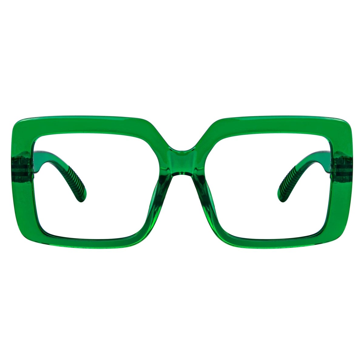 Oversized 30% Blue Light Blocking Glasses Metalless Screwless Glasses R2311 - B15eyekeeper.com