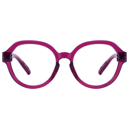 Oversized 30% Blue Light Blocking Metalless Screwless Eyewear R2317 - B15eyekeeper.com