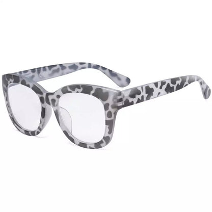 Oversized Retro Reading Glasses Thick Square Design Readers FH1555eyekeeper.com