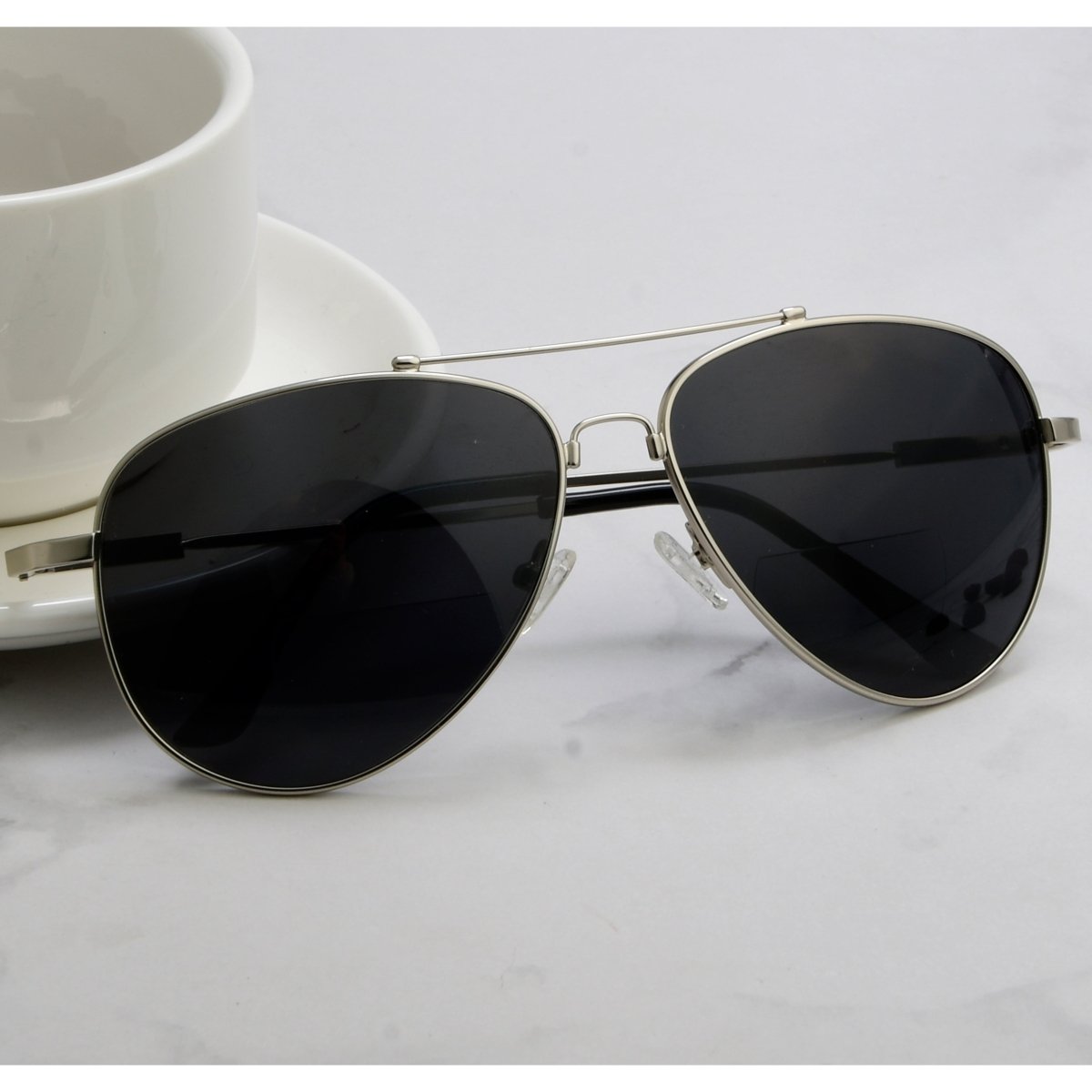 Polarized Bifocal Sunglasses Pilot Style Readers PGSG1804eyekeeper.com