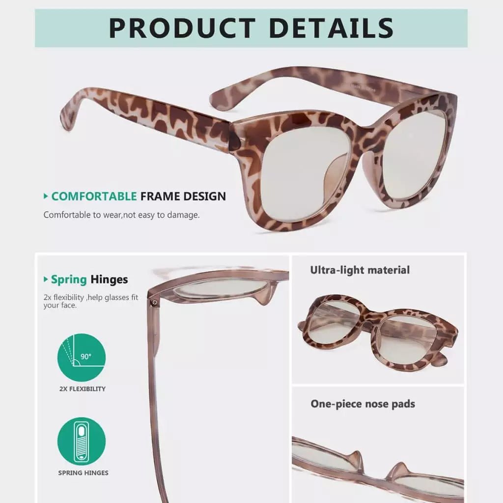 Progressive Readers Thick Multifocus Reading Glasses MTR1555eyekeeper.com