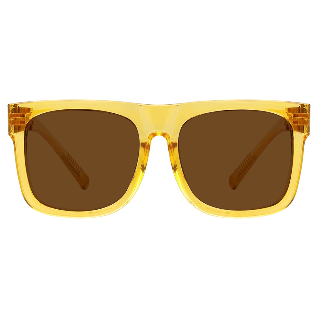 Square Metalless Screwless Spring Hinge Sunglasses NR2316Seyekeeper.com