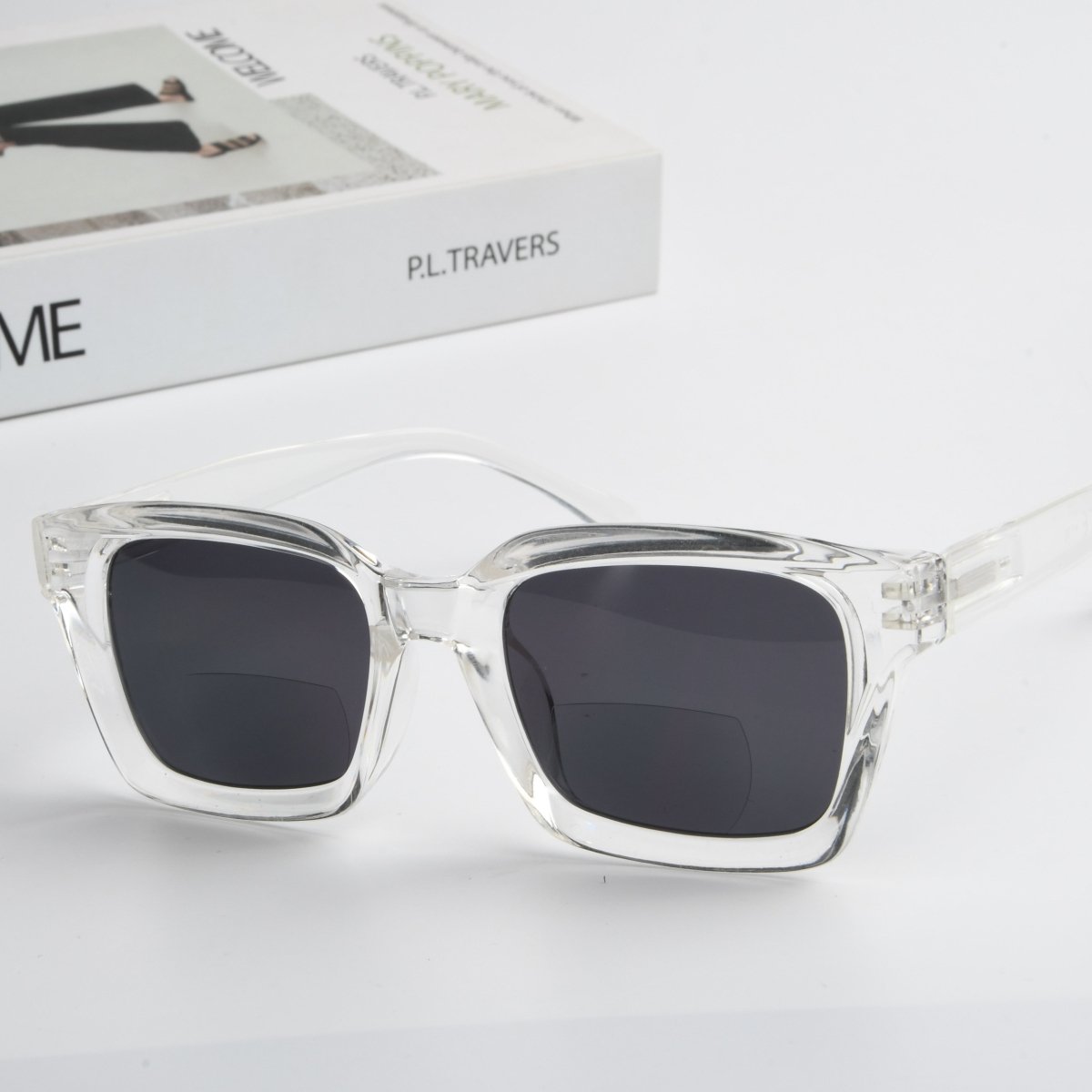 Square Reading Sunglasses Thicker Frame Bifocal Readers SBR9106eyekeeper.com