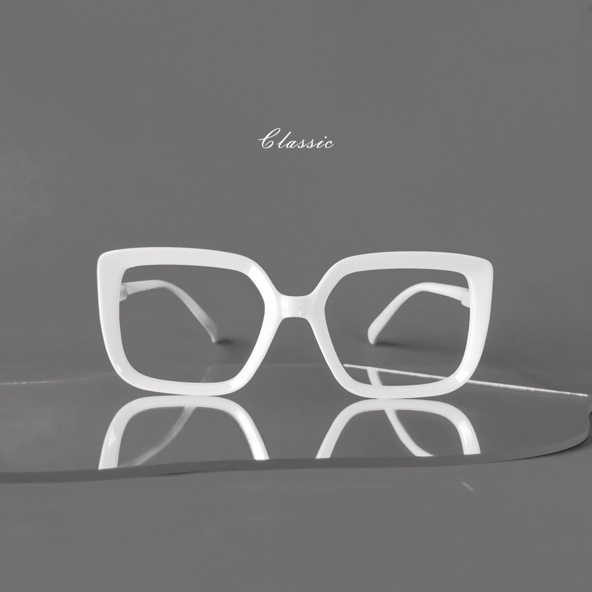 Stylish Classic Reading Glasses Minimalist Marble Readers R2014eyekeeper.com