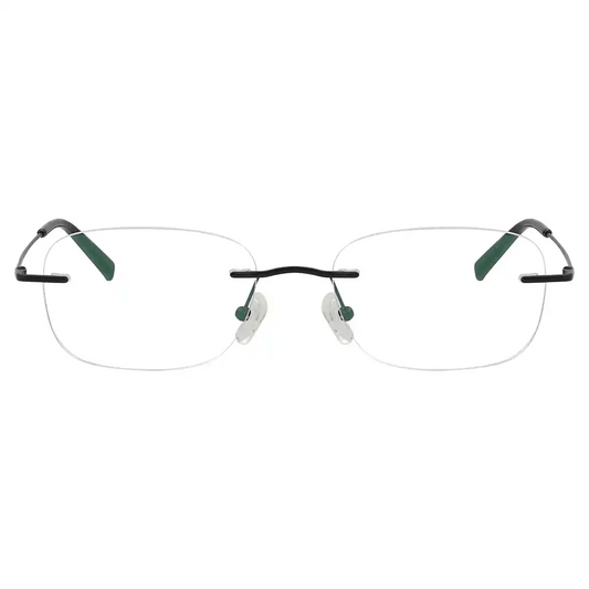 Titanium Rimless Reading Glasses Frameless Readers LQ6019eyekeeper.com
