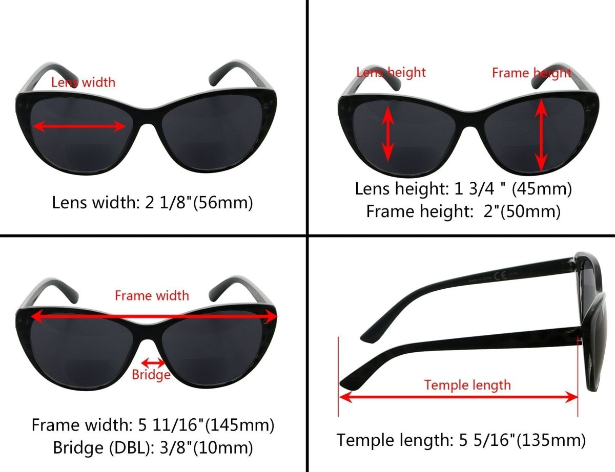 Bifocal Sunglasses Dimension