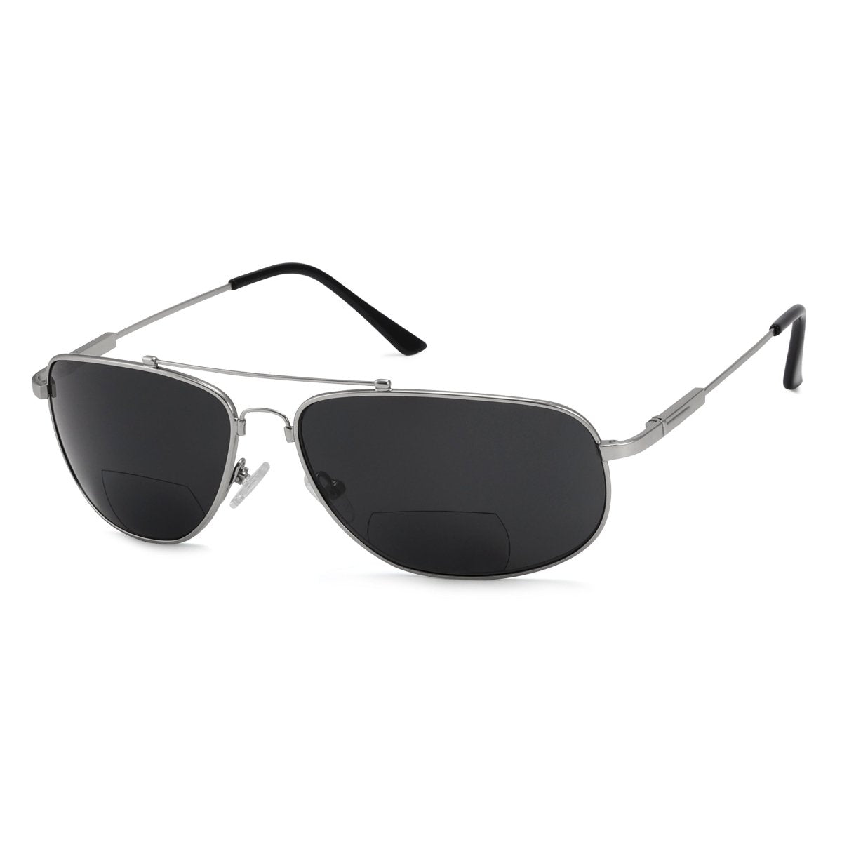 Pilot Style Metal Polarized Bifocal Sunglasses PGSG1803eyekeeper.com