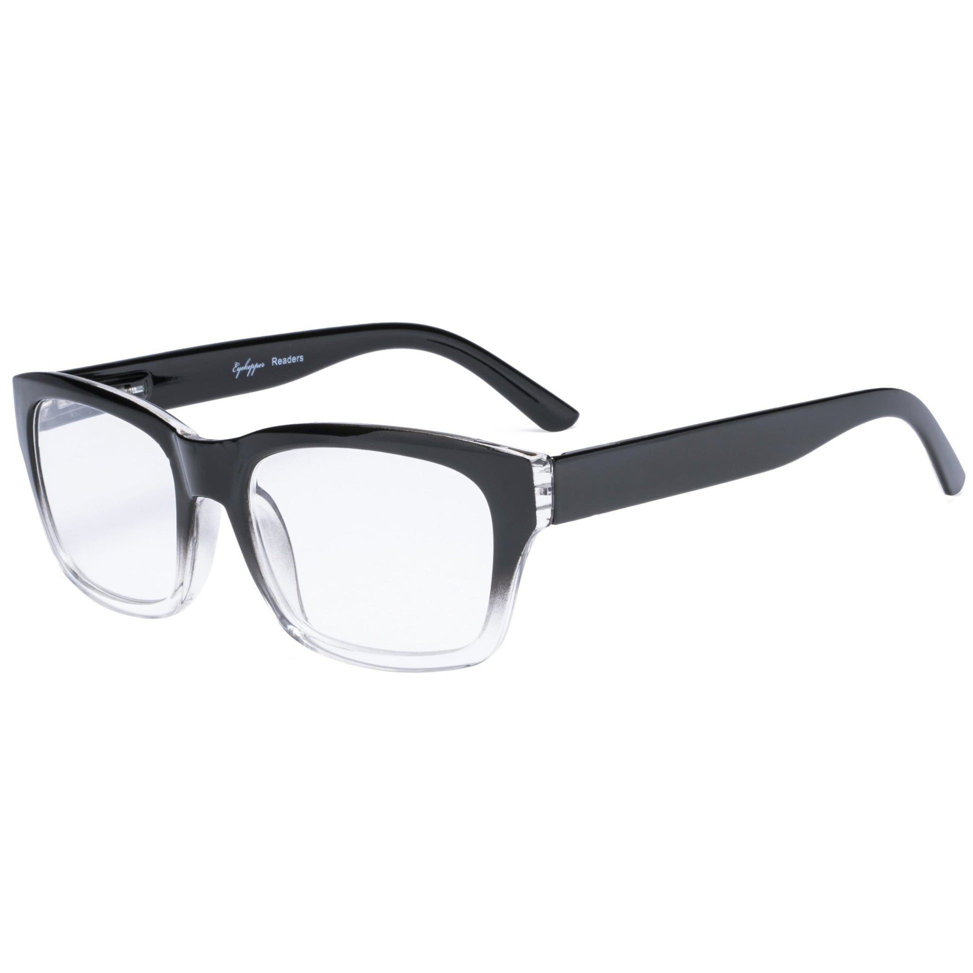 Spring Hinges Large Square Frame Reading Glasses R045