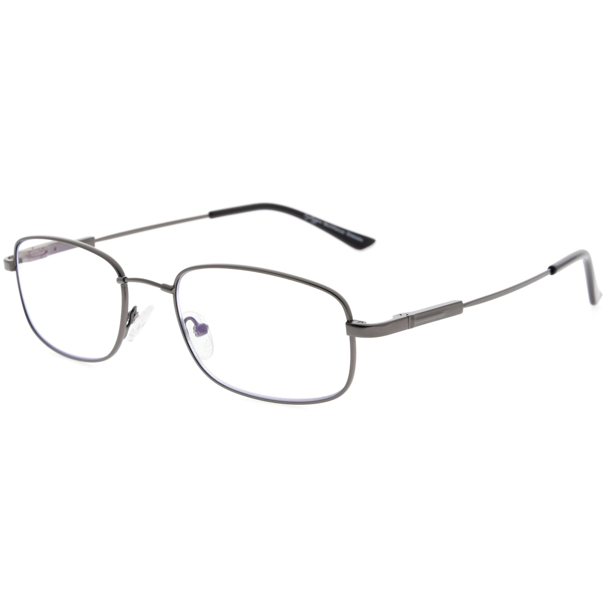 Rectangle Multifocus Progressive Readers Gunmetal M1703