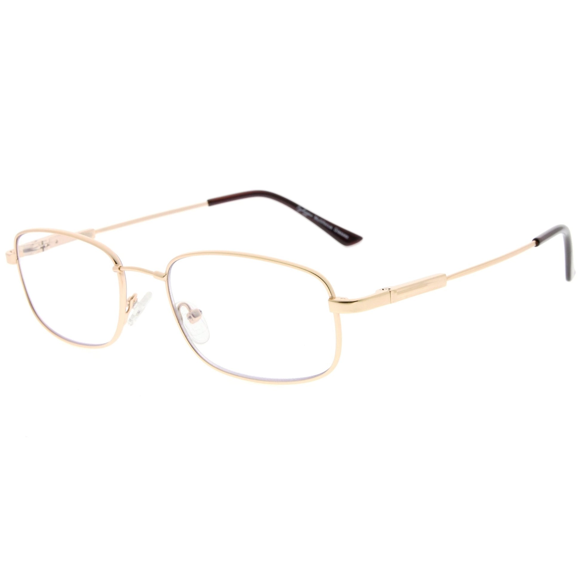 Rectangle Multifocus Progressive Readers Gold M1703